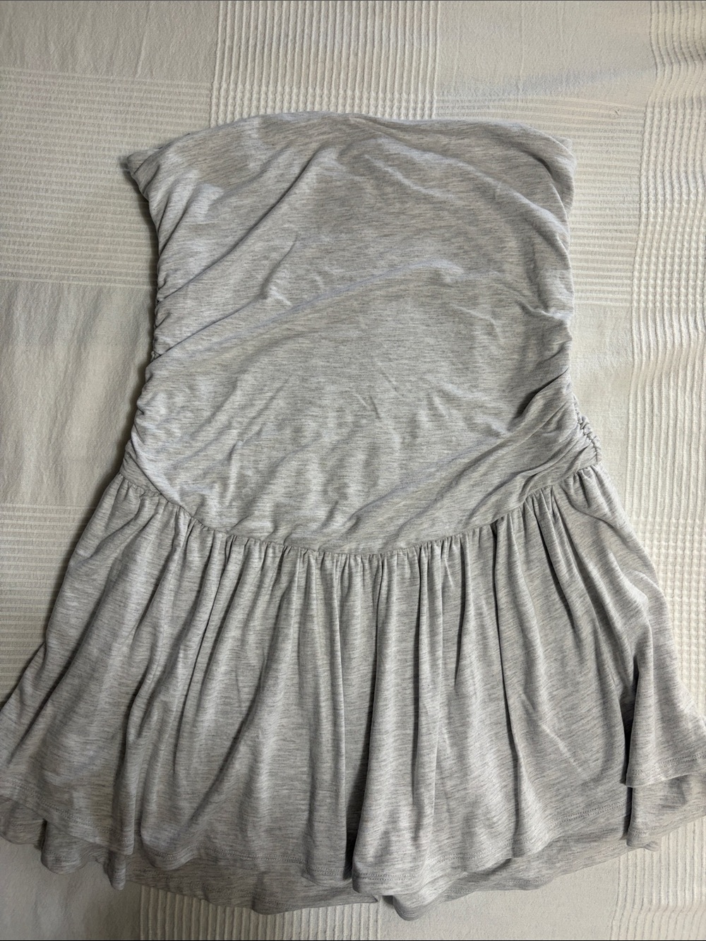 Garage Strapless Grey Sundress